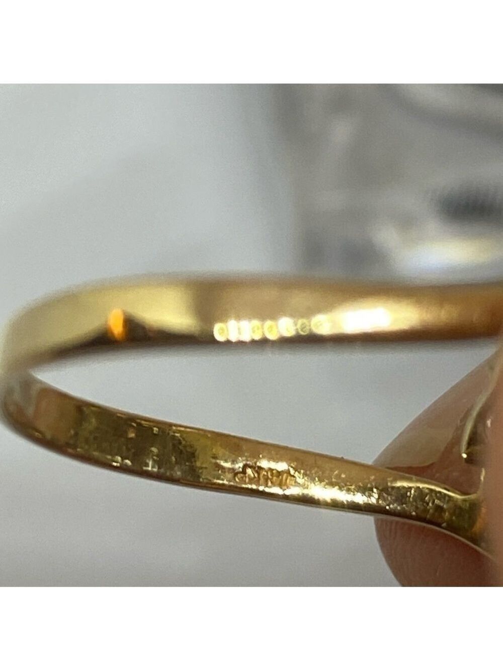 Jewelry-Genuine Diamonds ring. 14k gold, nearly a Karat in diamonds size 9 1/4 - Picture 4 of 14